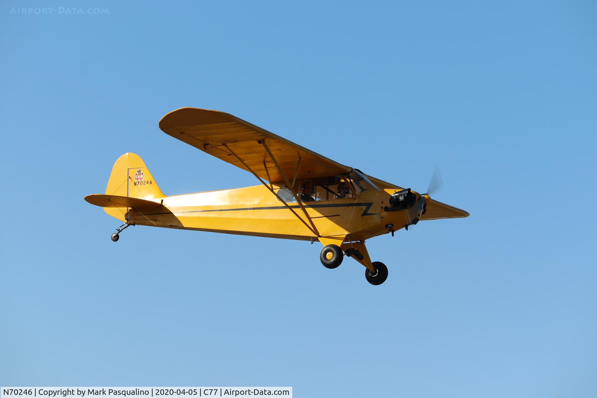 N70246, 1946 Piper J3C-65 Cub Cub C/N 17222, Piper J3C-65