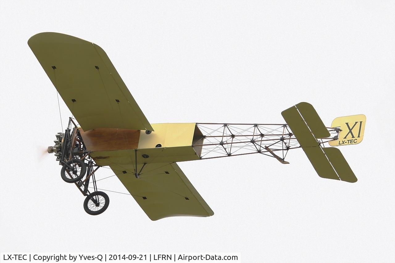 LX-TEC, Bleriot XI Replica C/N unknow, Bleriot XI Replica, On display, Rennes-St Jacques airport (LFRN-RNS) Air show 2014