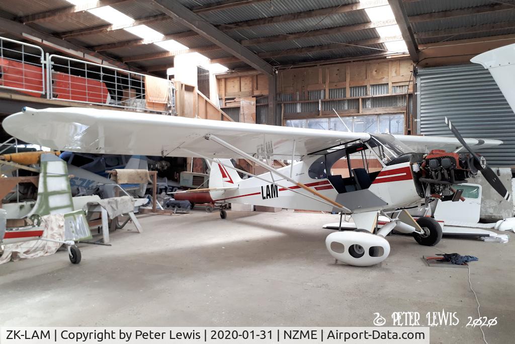 ZK-LAM, 1958 Piper PA-18-150 Super Cub C/N 18-6473, L A McMillan, Richmond
