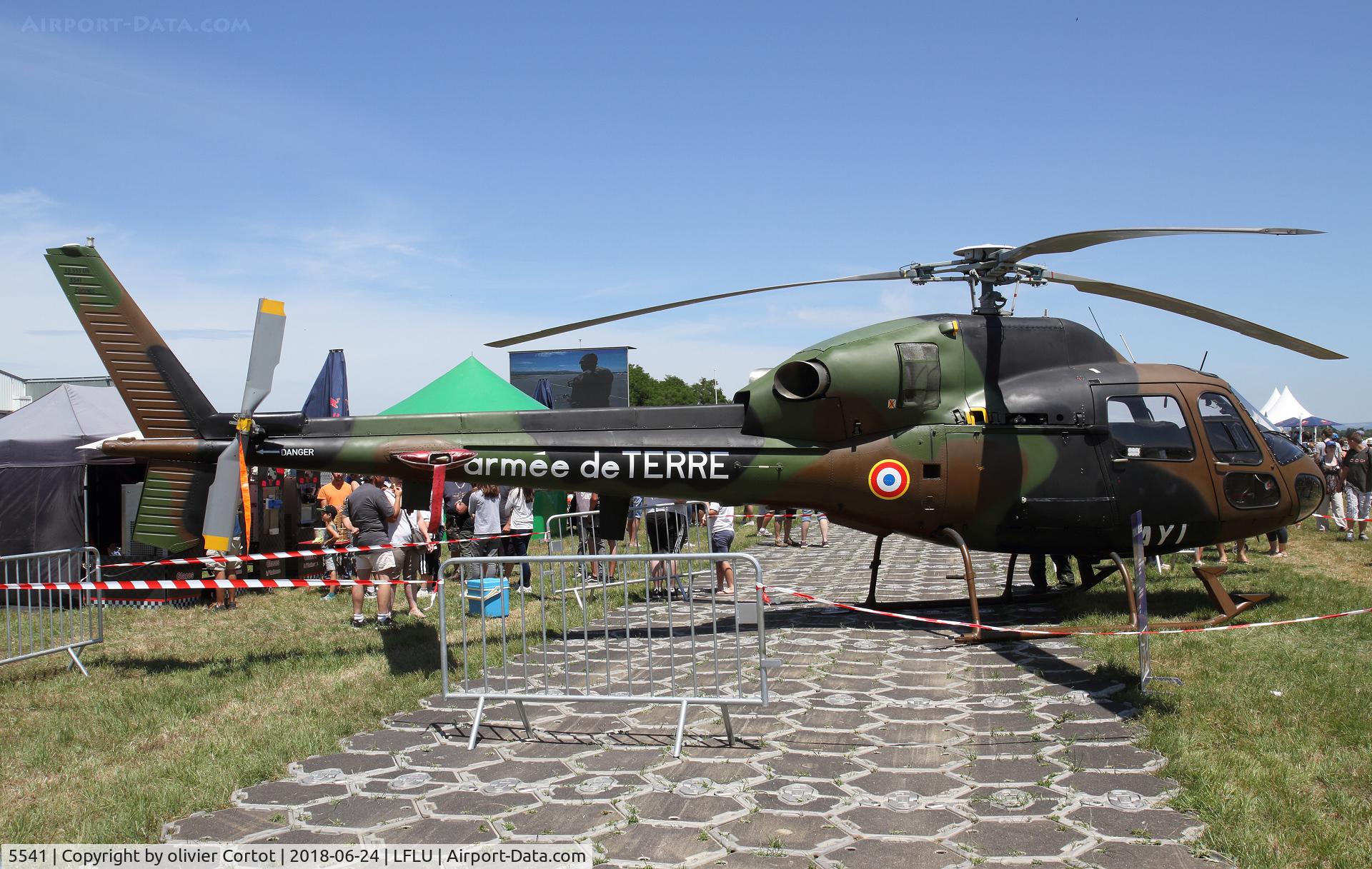 5541, Aerospatiale AS-555UN Fennec C/N 5541, 2018 airshow
