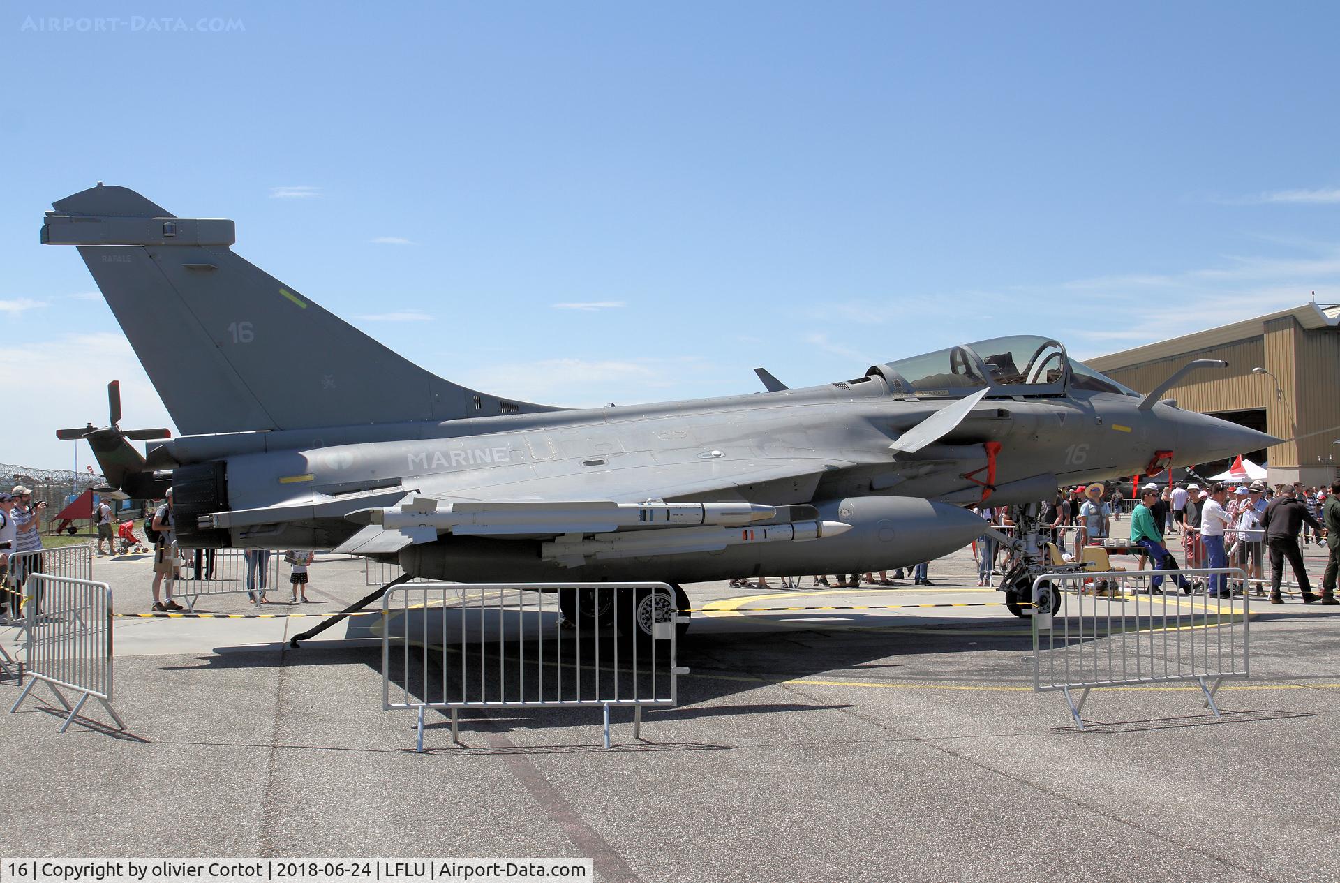 16, Dassault Rafale M C/N 16, 2018 valence airshow