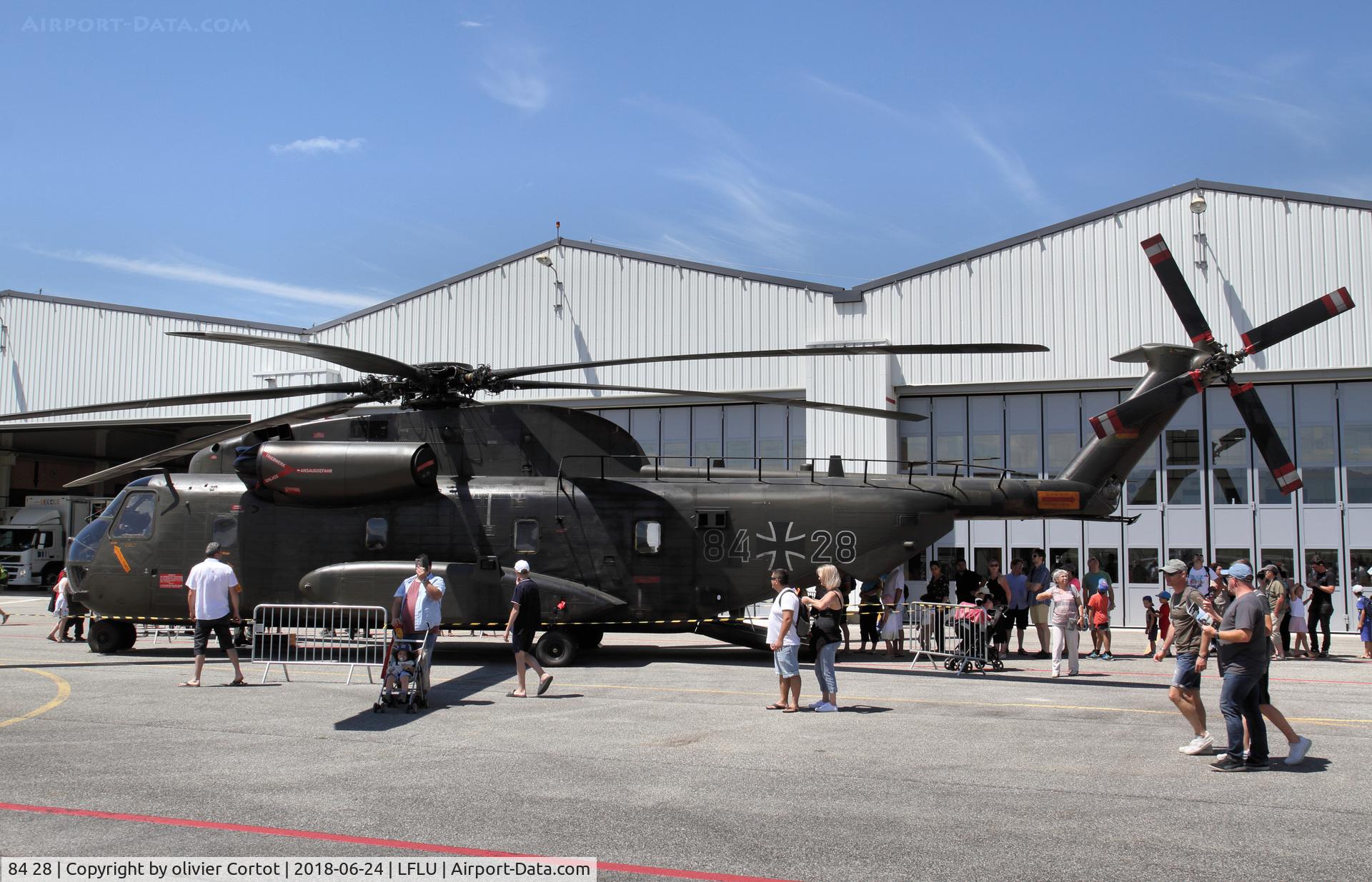 84 28, Sikorsky (VFW-Fokker) CH-53G C/N V65-026, 2018 Valence airshow