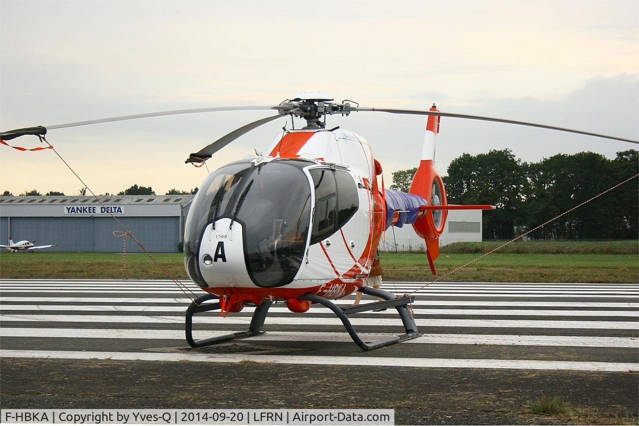 F-HBKA, 2008 Eurocopter EC-120B Colibri NHE C/N 1568, Eurocopter EC-120B Colibri NHE, Static display, Rennes-St Jacques airport (LFRN-RNS) Air show 2014