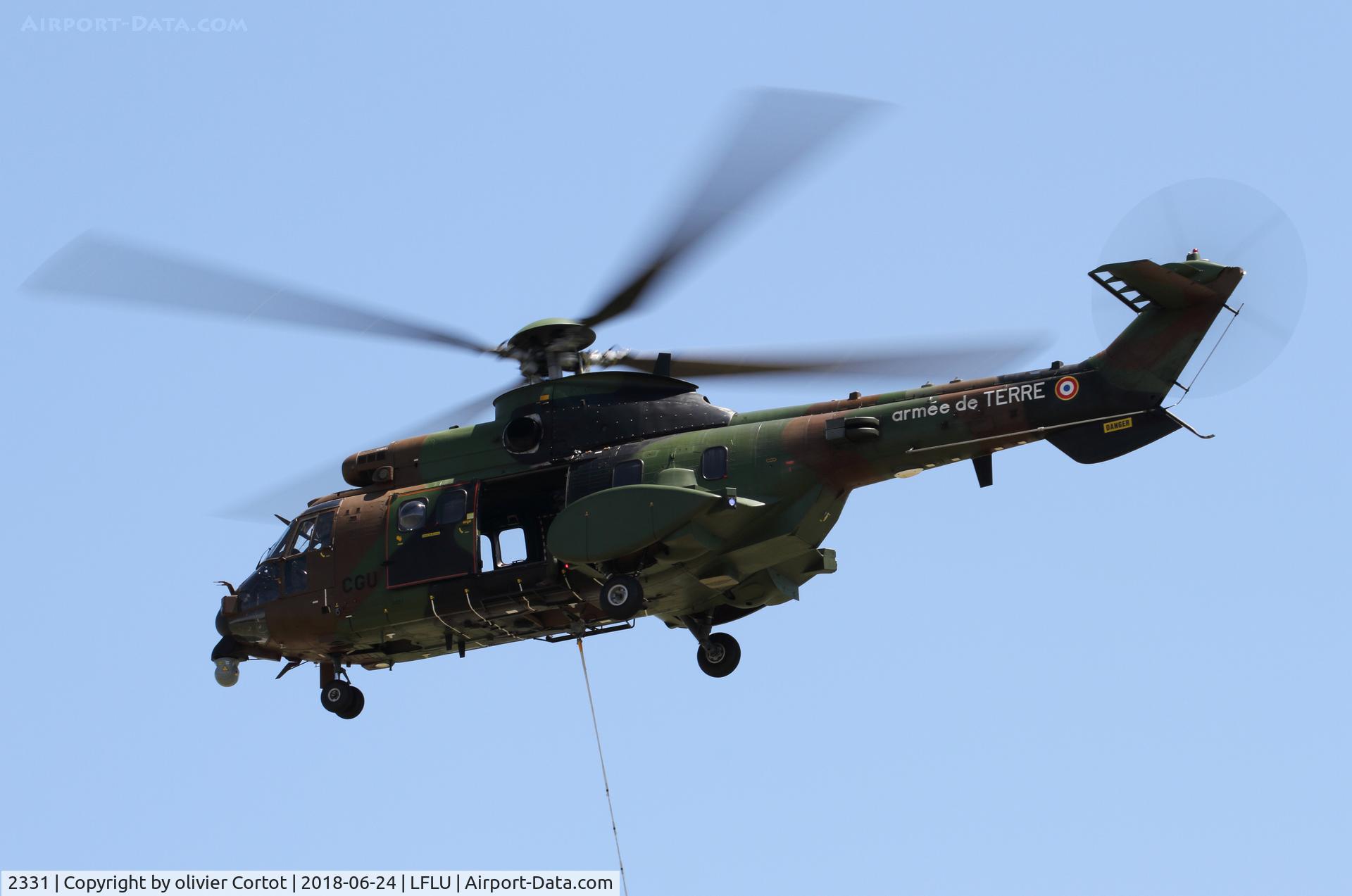 2331, Aérospatiale AS-532UL Cougar C/N 2331, Valence airshow 2018