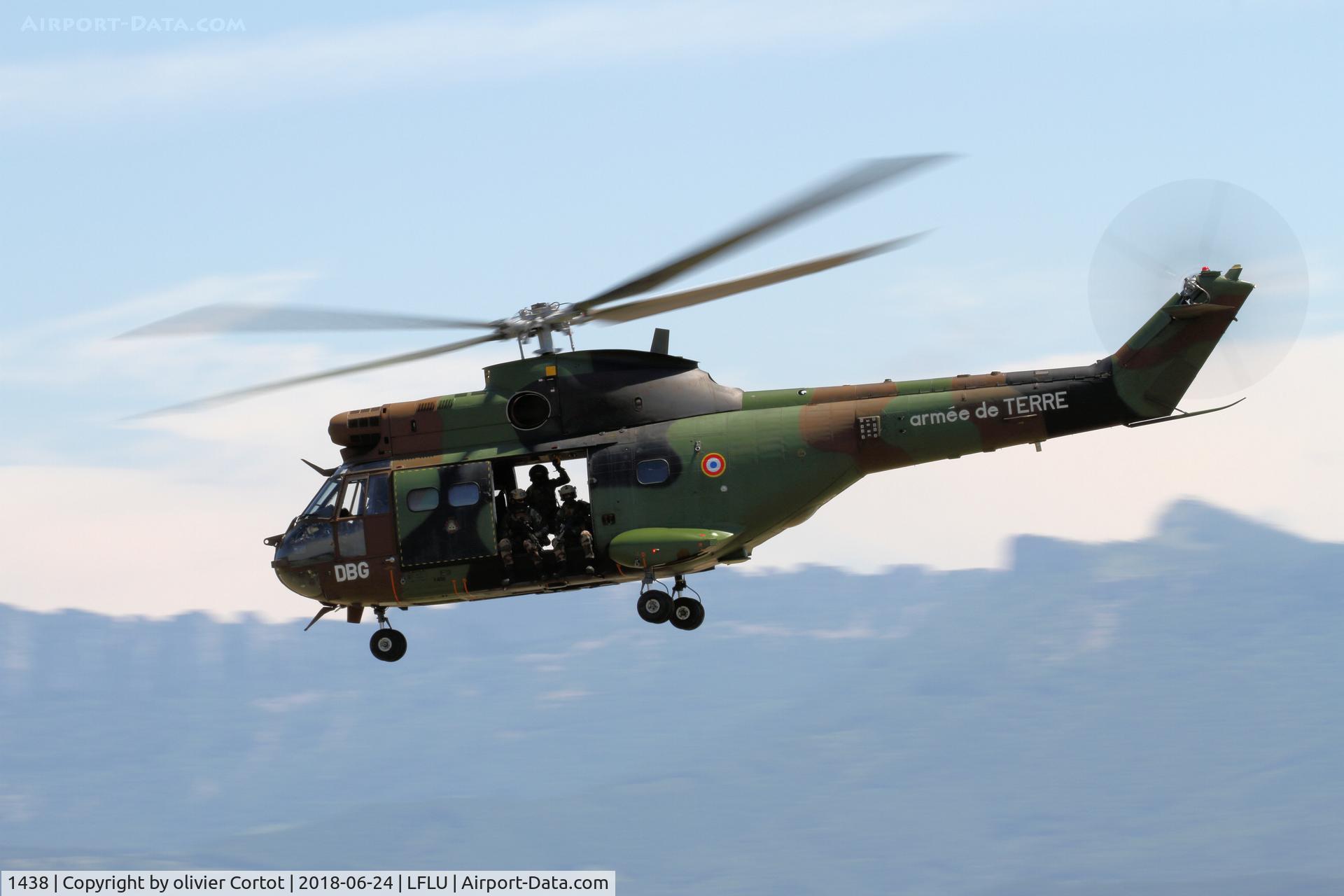 1438, Aérospatiale SA-330B Puma C/N 1438, Valence 2018