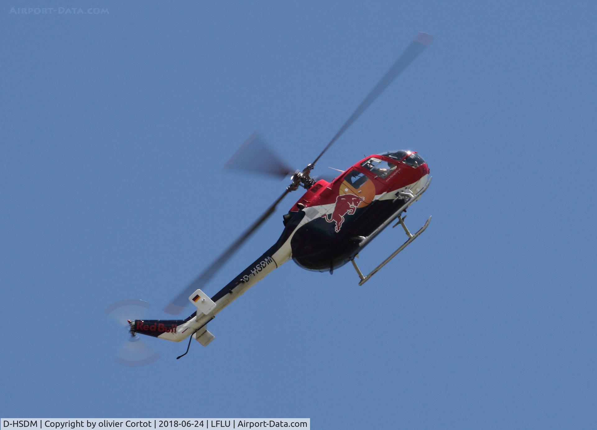 D-HSDM, MBB Bo-105CB C/N S-126, Valence airshow