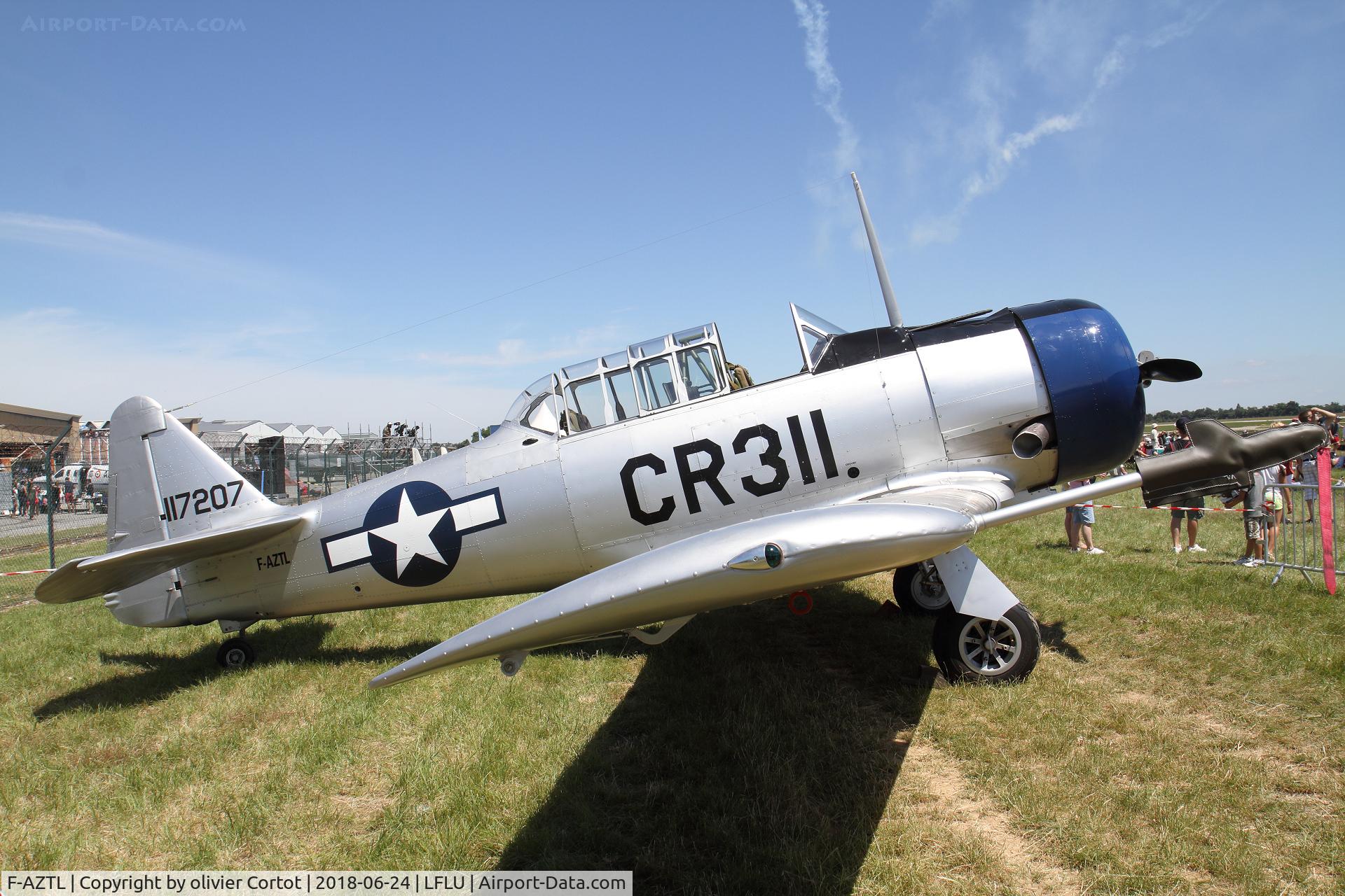 F-AZTL, 1942 North American T-6G Texan C/N 182-789, Valence airshow, 2018