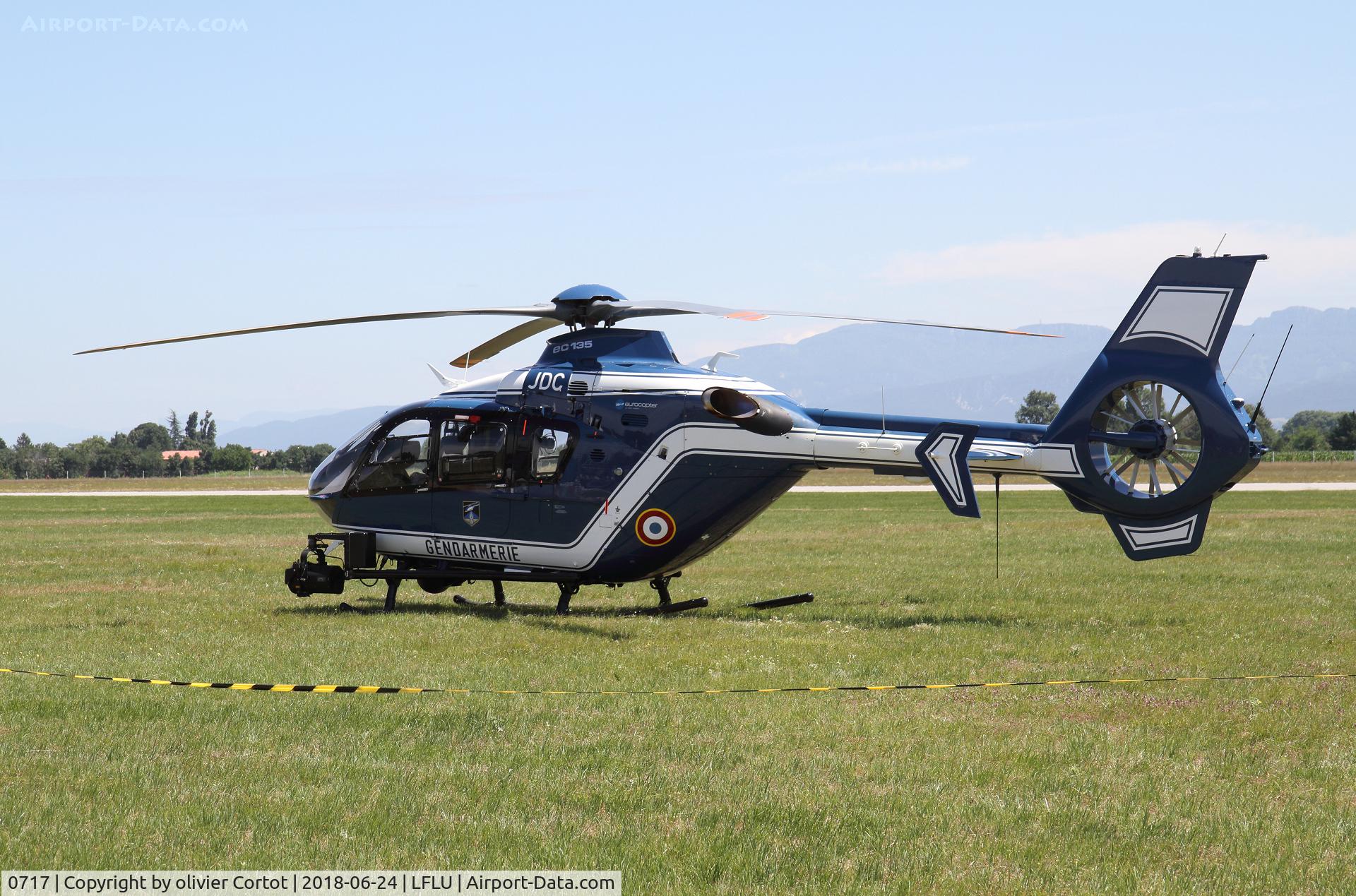 0717, 2009 Eurocopter EC-135T-2 C/N 0717, Valence airshow 2018
