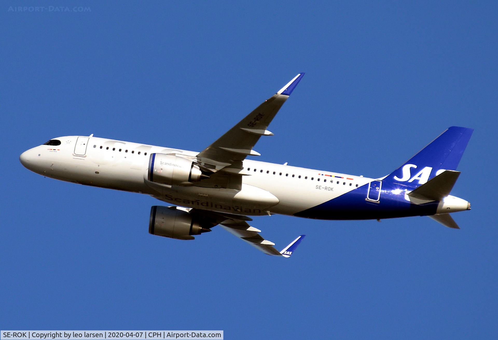 SE-ROK, 2019 Airbus A320-251N C/N 9451, Copenhagen 7.4.2020