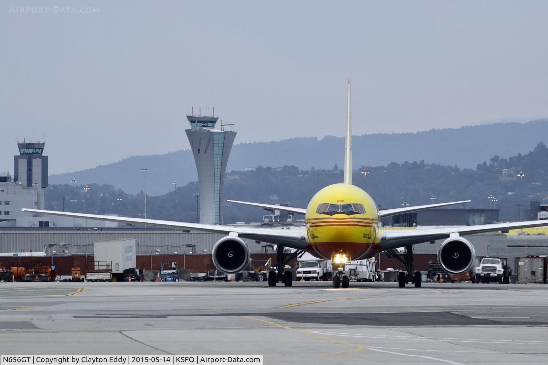 N656GT, 1984 Boeing 767-281 C/N 23017, SFO 2015.