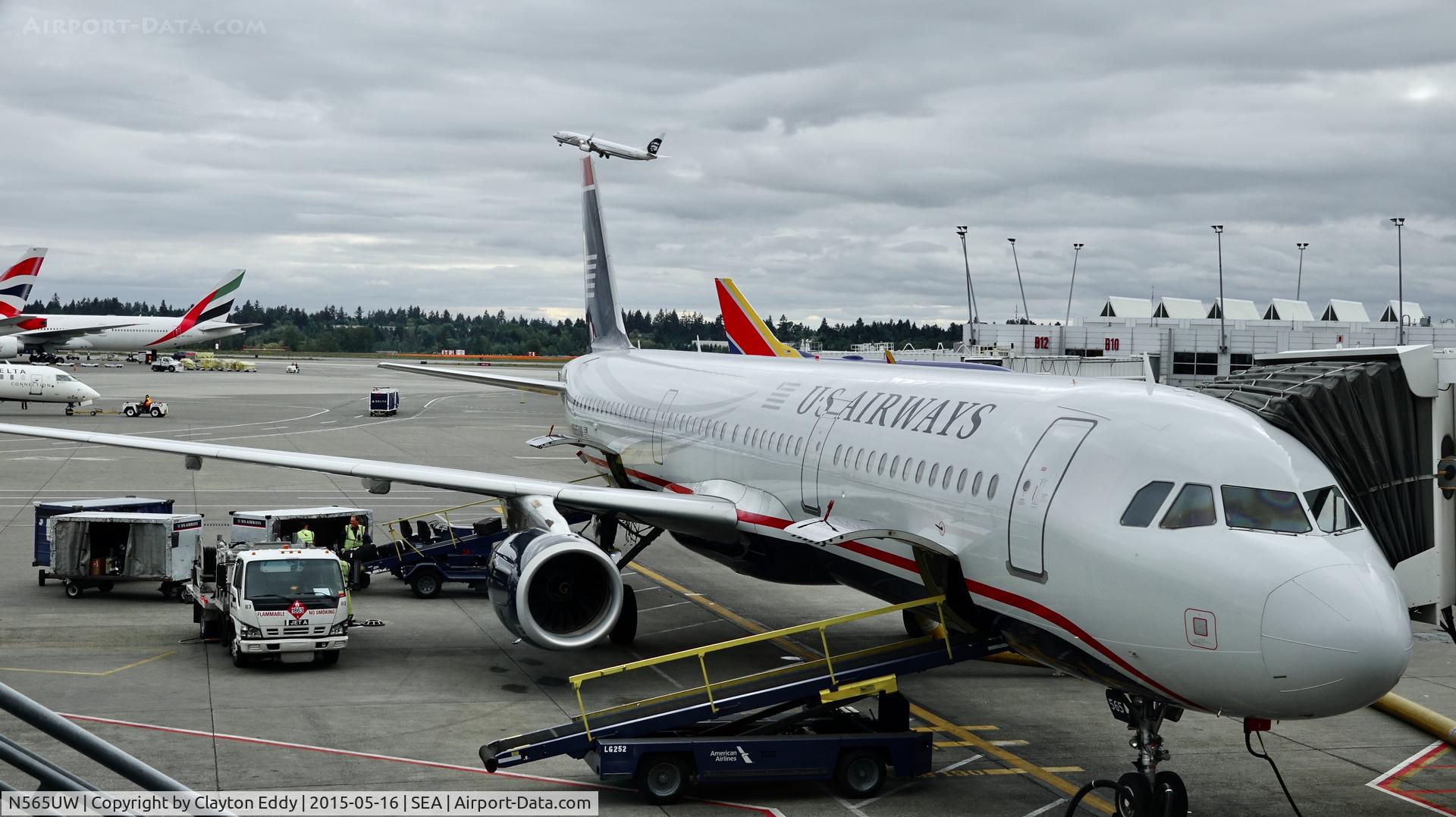 N565UW, 2012 Airbus A321-231 C/N 5409, SEA 2015.