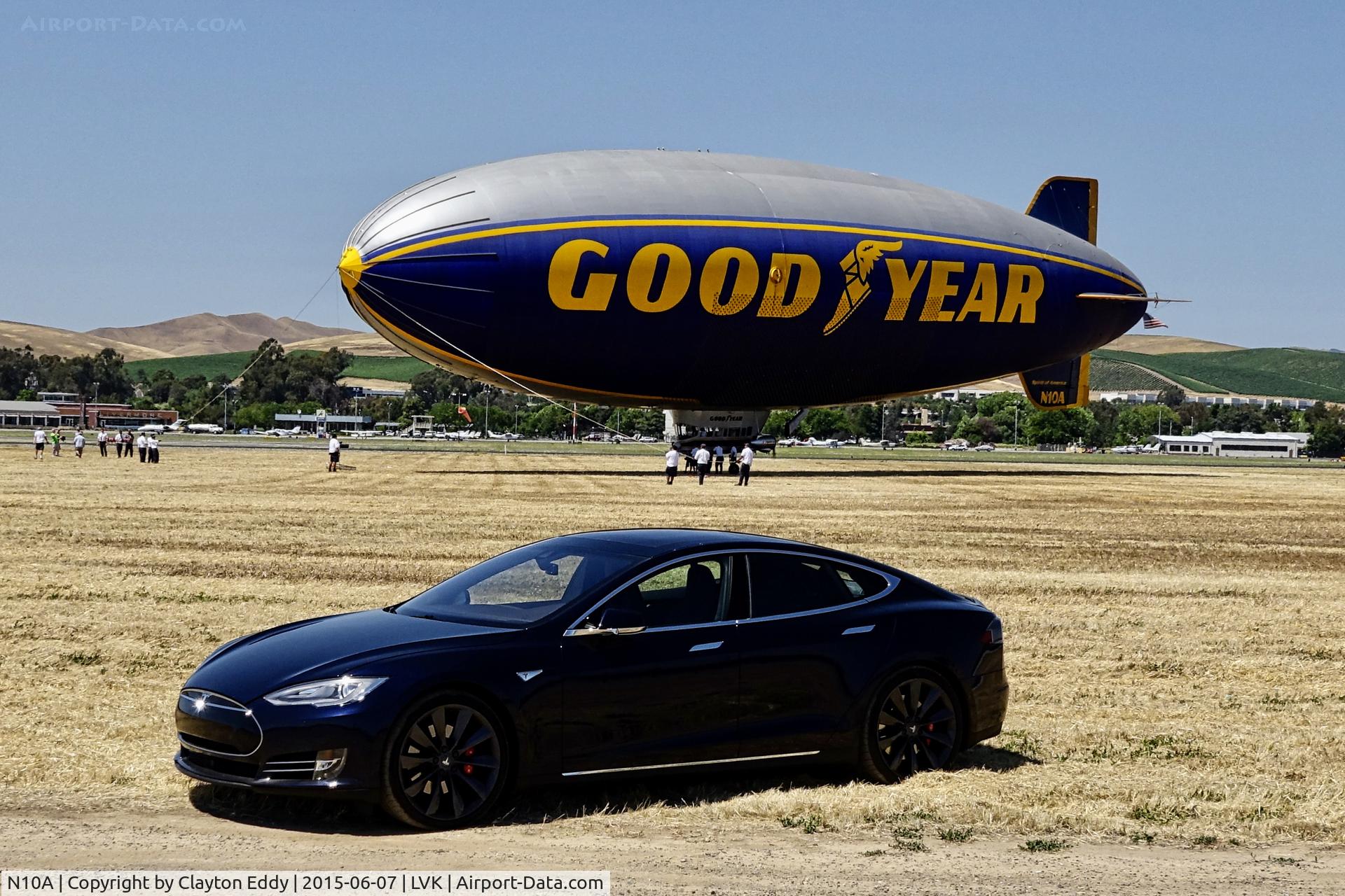 N10A, 1979 Goodyear GZ-20A C/N 4117, Livermore Airport California 2015.