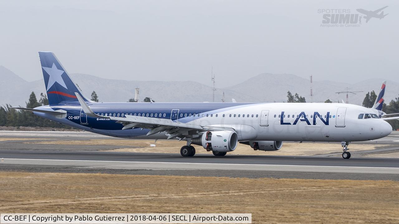 CC-BEF, 2015 Airbus A321-211 C/N 6780, LAN CHILE