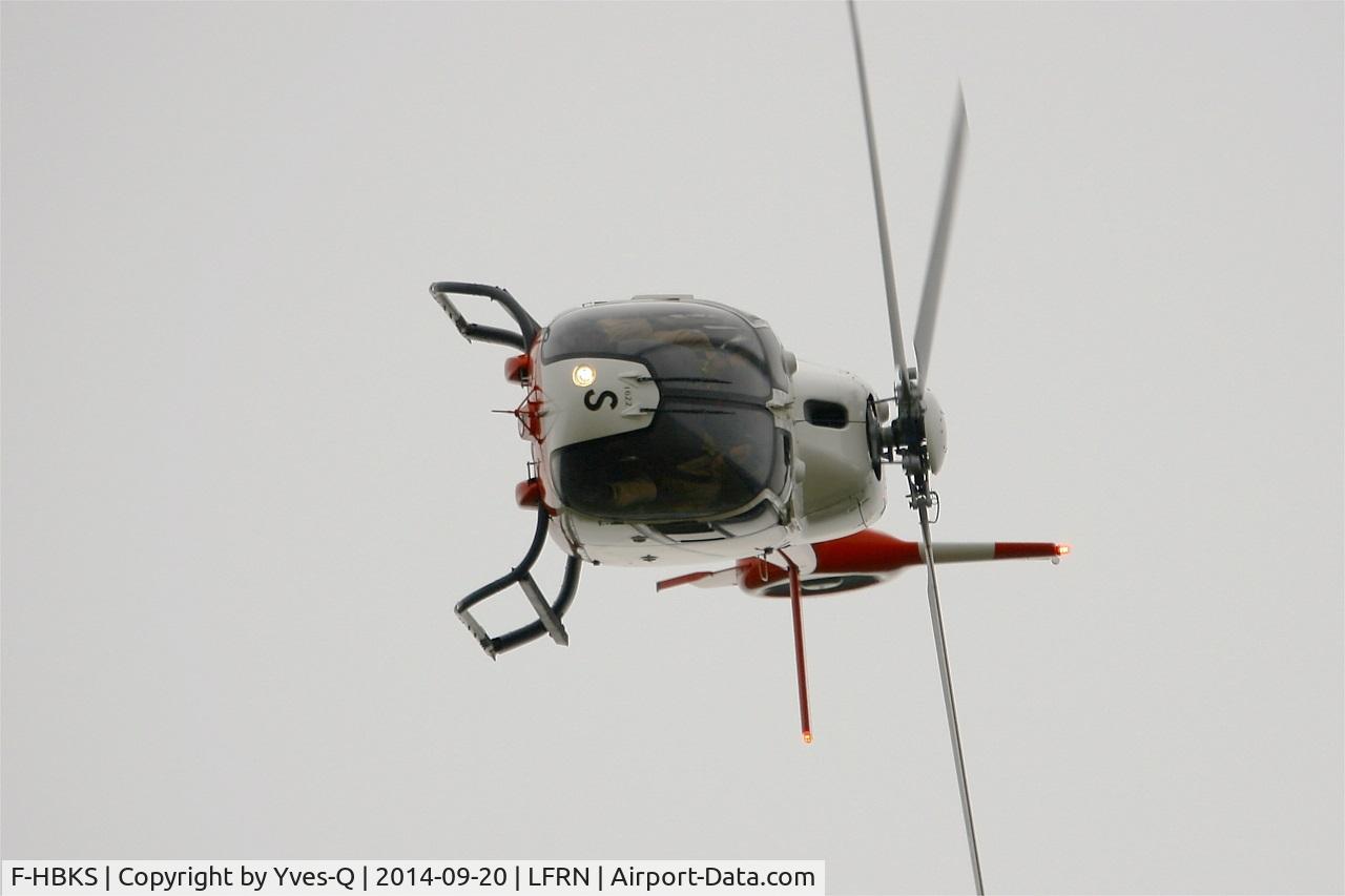 F-HBKS, 2009 Eurocopter EC-120B Colibri NHE C/N 1622, Eurocopter EC-120B Calliopé, On display, Rennes-St Jacques airport (LFRN-RNS) Air show 2014