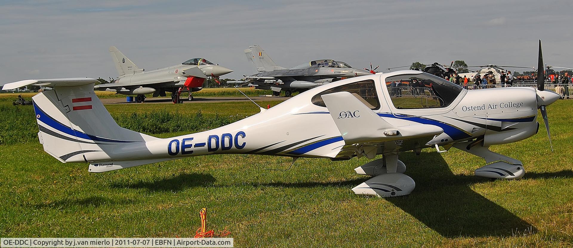 OE-DDC, 2010 Diamond DA-40NG Diamond Star C/N 40.N002, Koksijde 65 years BAF