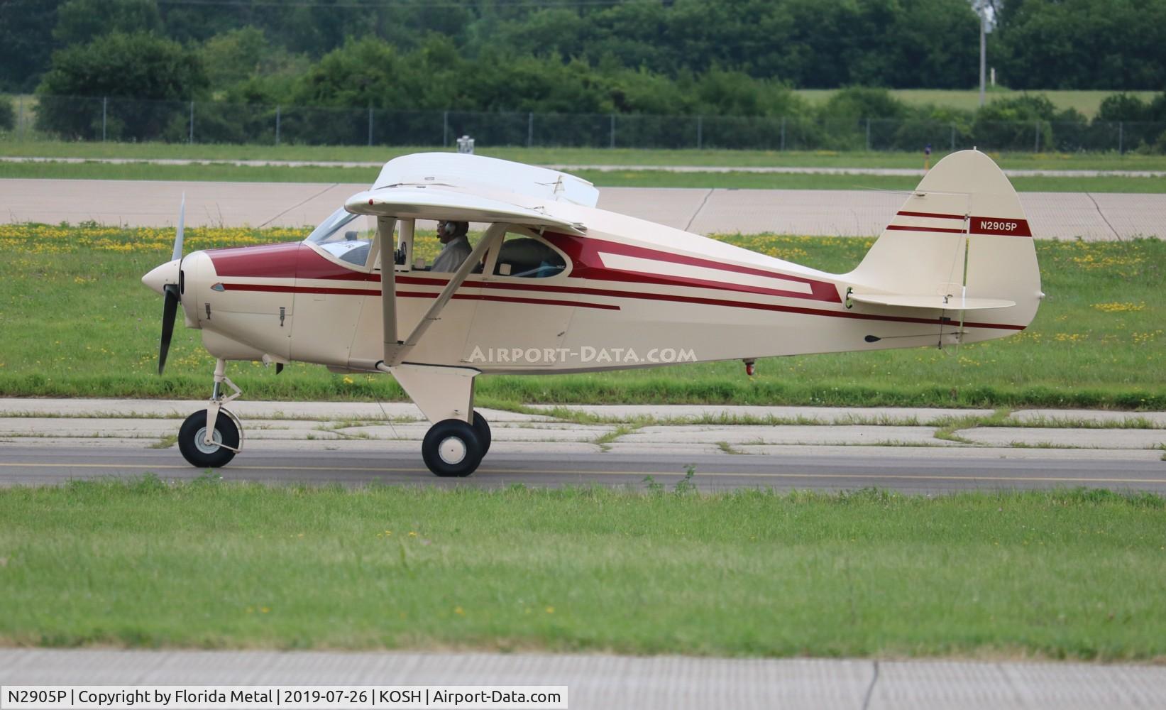N2905P, 1955 Piper PA-22-150 Tri-Pacer C/N 22-3172, Tri-Pacer