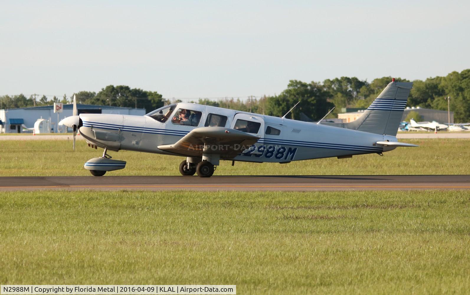 N2988M, 1977 Piper PA-32-300 Cherokee Six C/N 32-7840061, PA-32-300