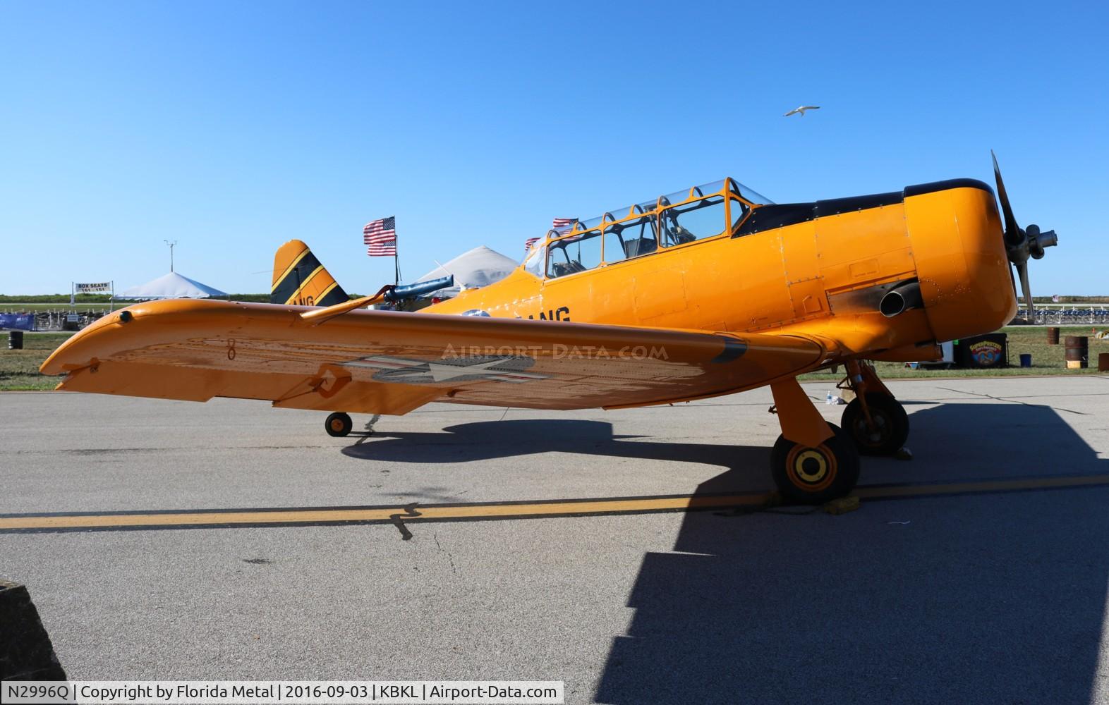 N2996Q, 1950 North American T-6G Texan C/N 168-175, Texan
