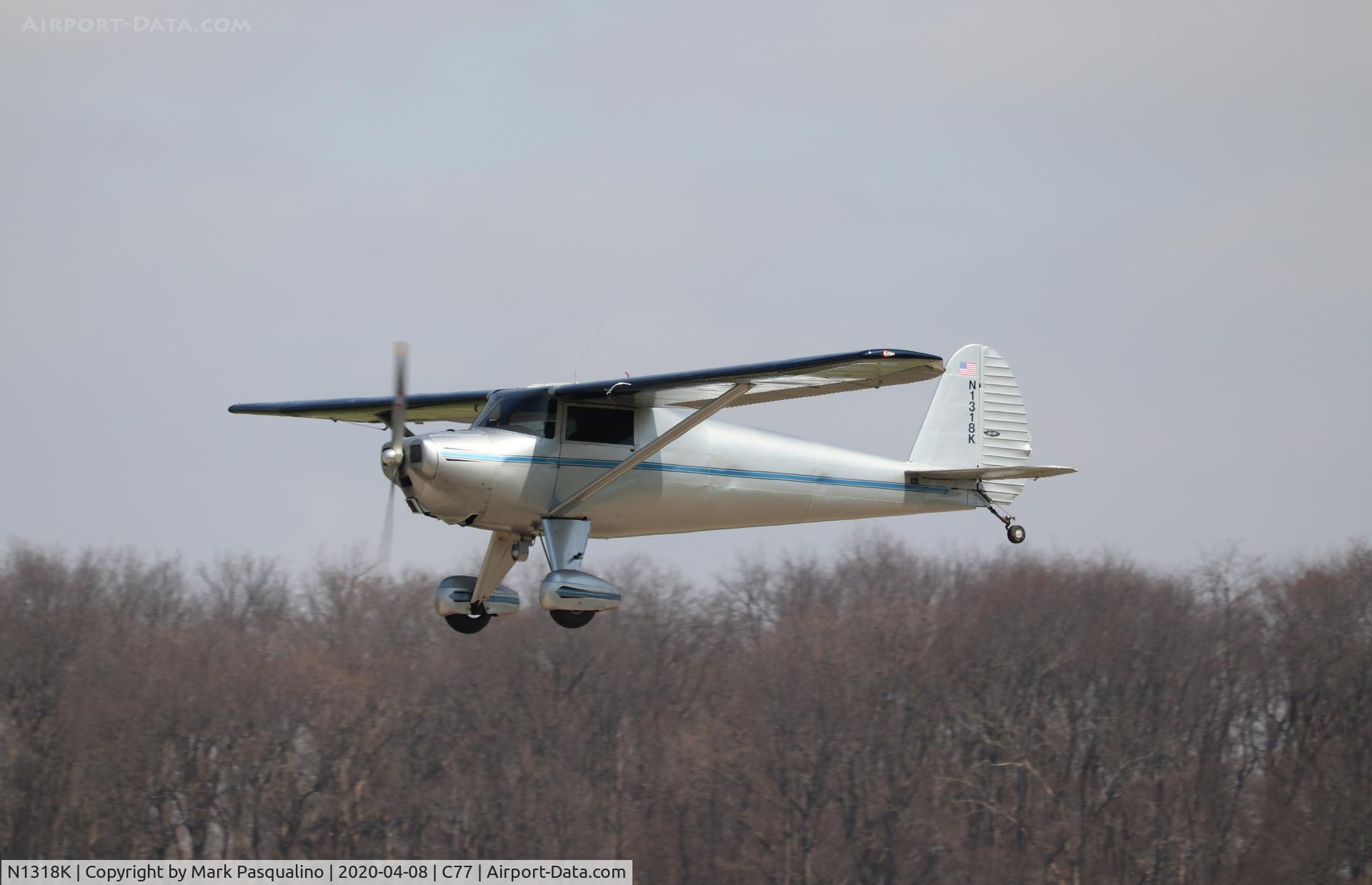 N1318K, 1947 Luscombe 8A C/N 4045, Luscombe 8A