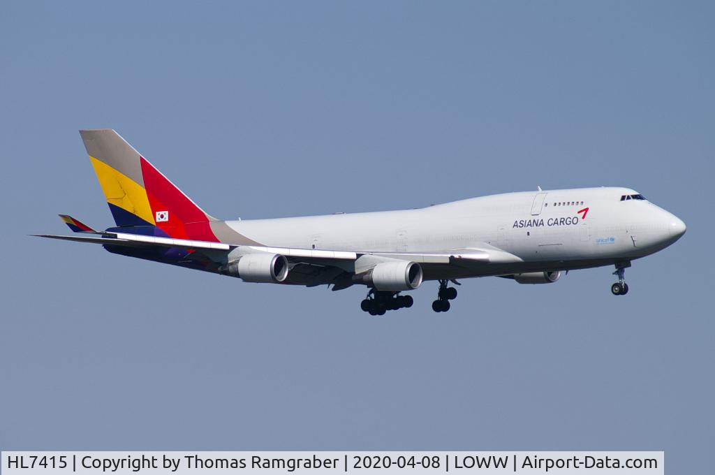 HL7415, 1993 Boeing 747-48EM(BDSF) C/N 25777, Asiana Airlines Cargo Boeing 747-400(BDSF)