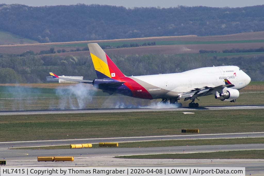 HL7415, 1993 Boeing 747-48EM(BDSF) C/N 25777, Asiana Airlines Cargo Boeing 747-400(BDSF)