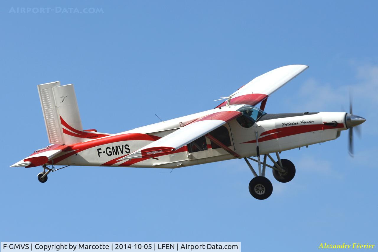 F-GMVS, 1961 Pilatus PC-6/B2-H2 Turbo Porter C/N 518, Taking off with parachutists on board.