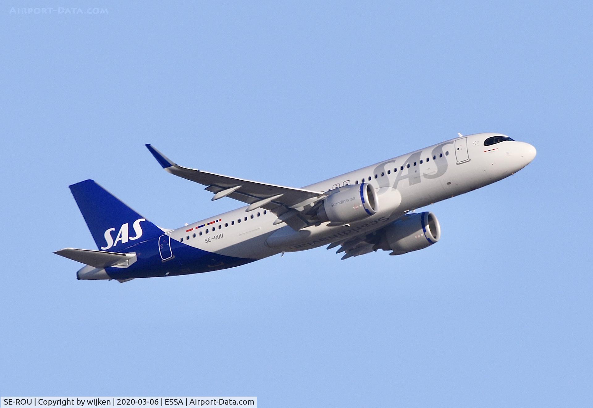 SE-ROU, 2019 Airbus A320-251N C/N 9262, RWY 19R