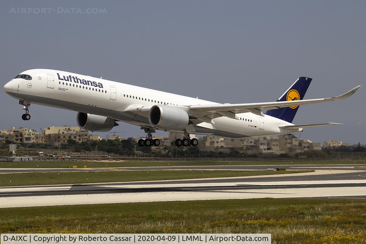 D-AIXC, 2017 Airbus A350-941 C/N 087, Runway 31