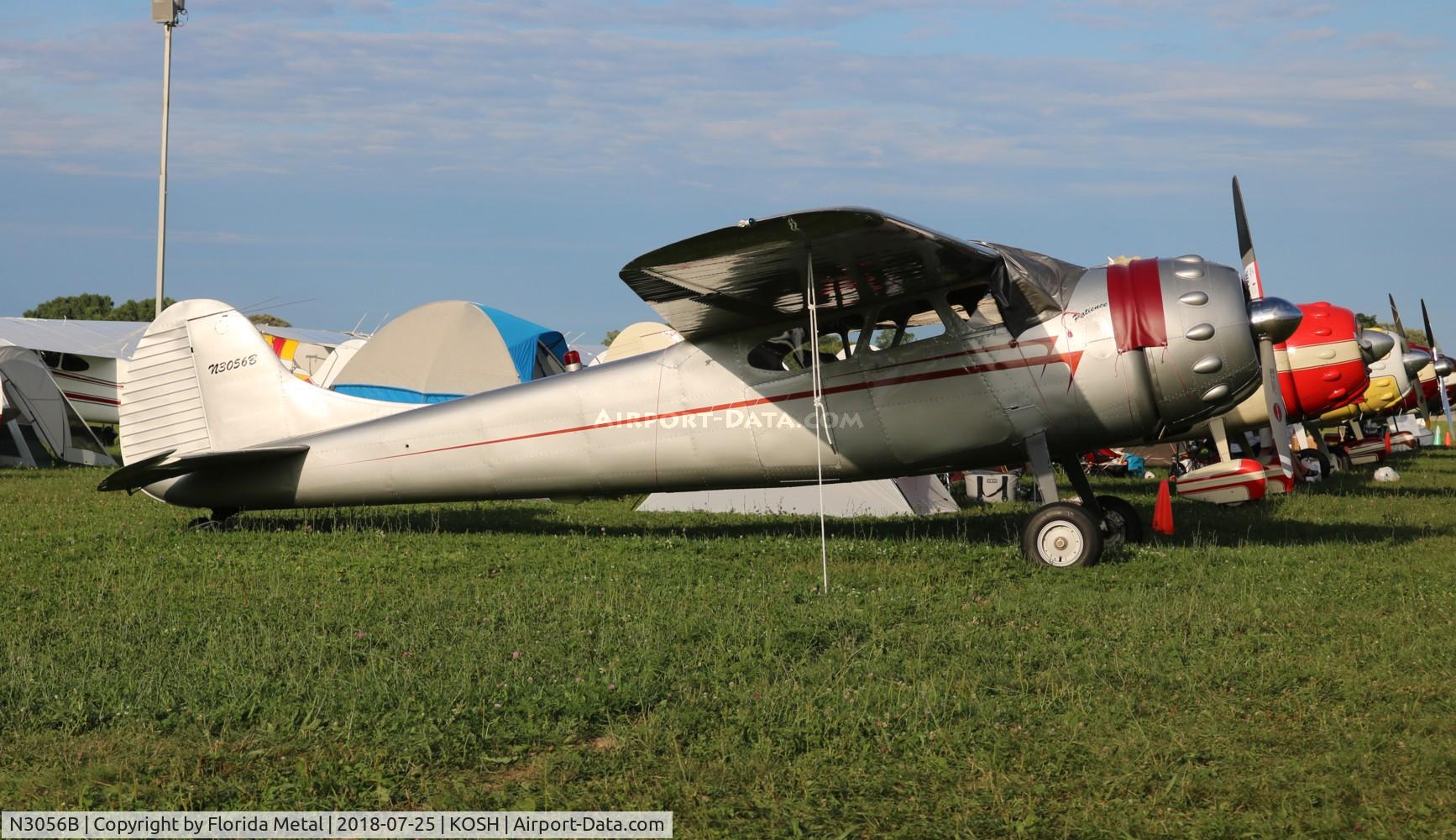N3056B, 1952 Cessna 195B Businessliner C/N 7939, Cessna 195B