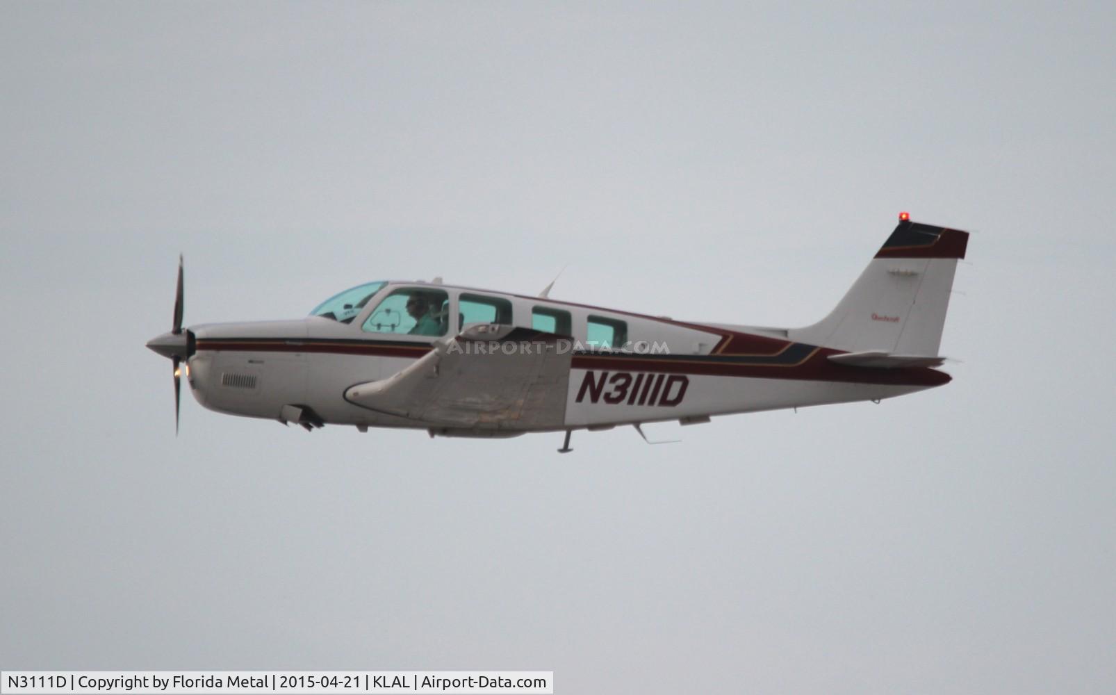 N3111D, 1994 Beech A36 Bonanza 36 C/N E-2874, Beech A36
