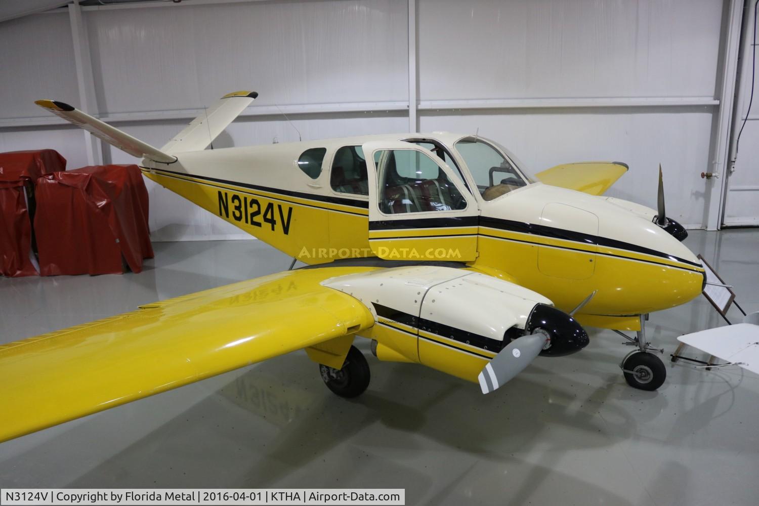 N3124V, 1962 Pine Air SUPER V C/N SV-109-D549, Pine Air Super V