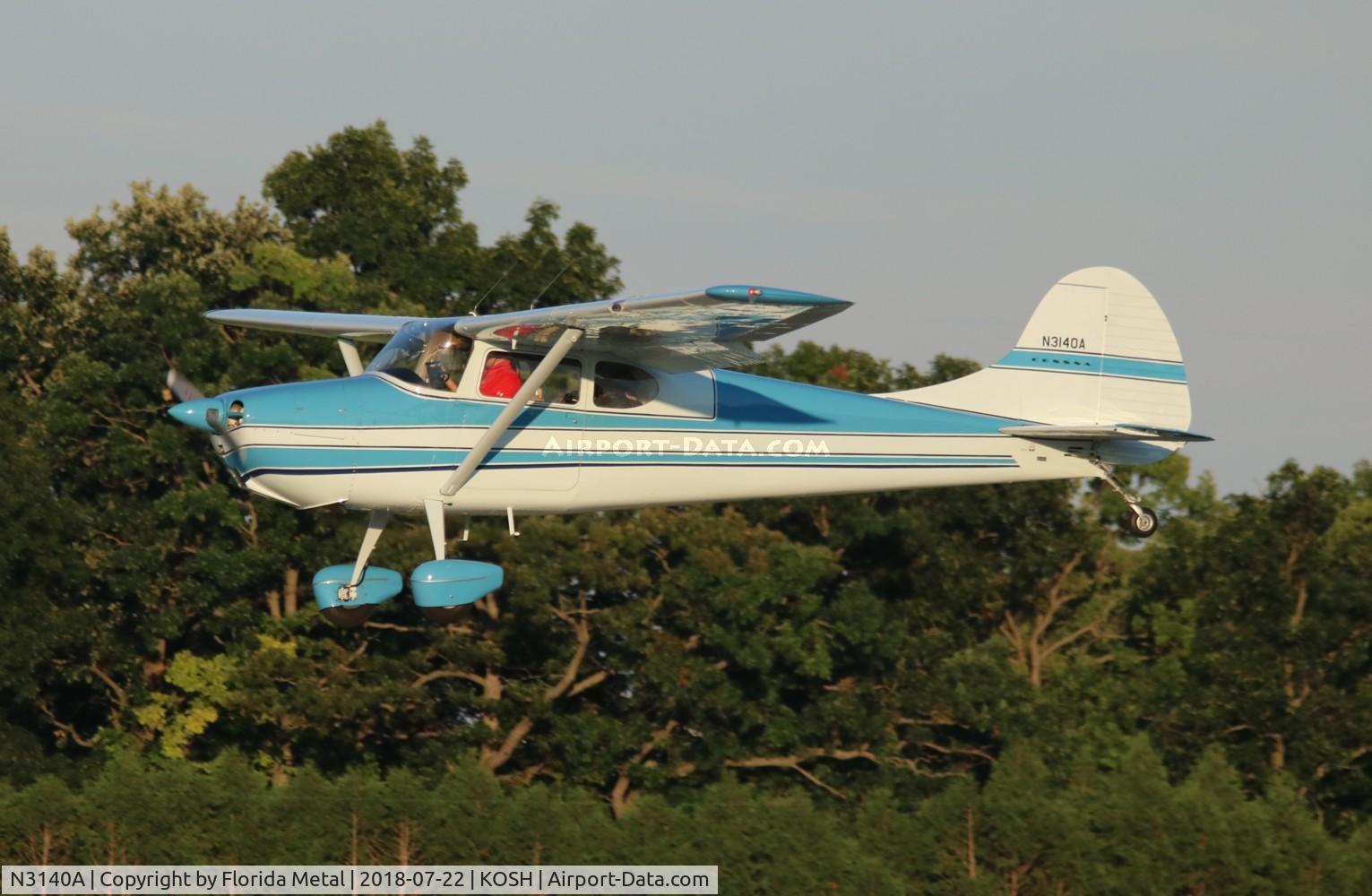 N3140A, 1953 Cessna 170B C/N 25784, Cessna 170B