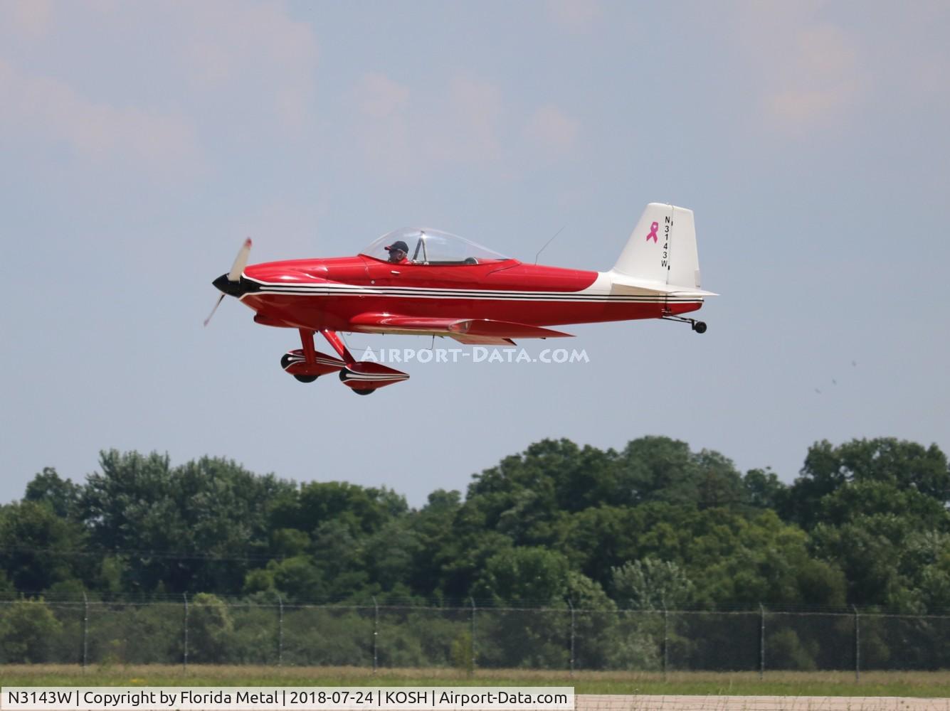N3143W, 1991 Vans RV-4 C/N 1920, Vans RV-4