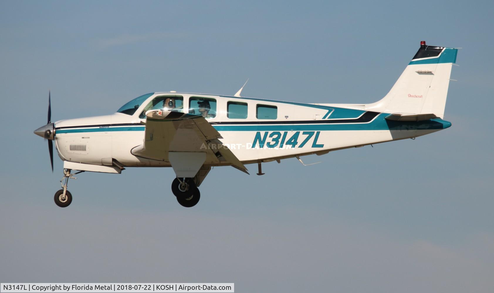 N3147L, 1994 Beech A36 Bonanza 36 C/N E-2882, A36 Bonanza
