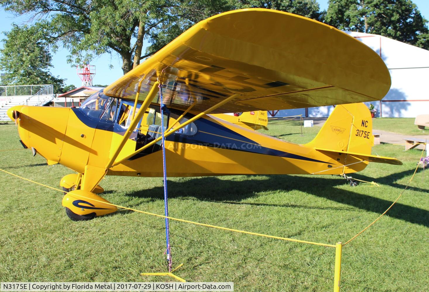 N3175E, 1946 Aeronca 11AC Chief C/N 11AC-1515, Aeronca 11AC