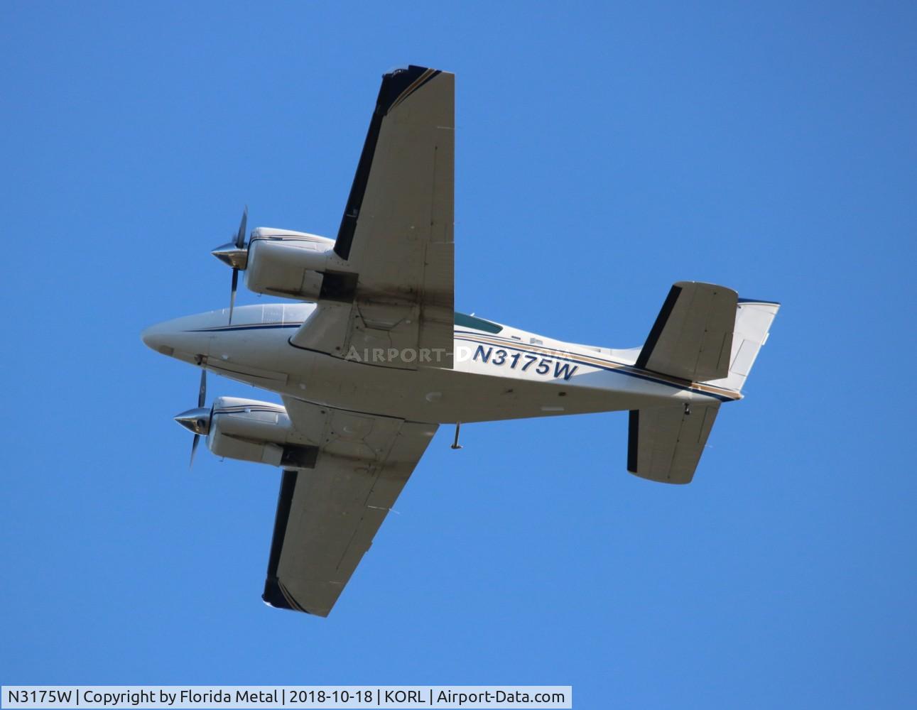 N3175W, 1973 Beech 95-B55 (T42A) Baron C/N TC-1614, Beech 55