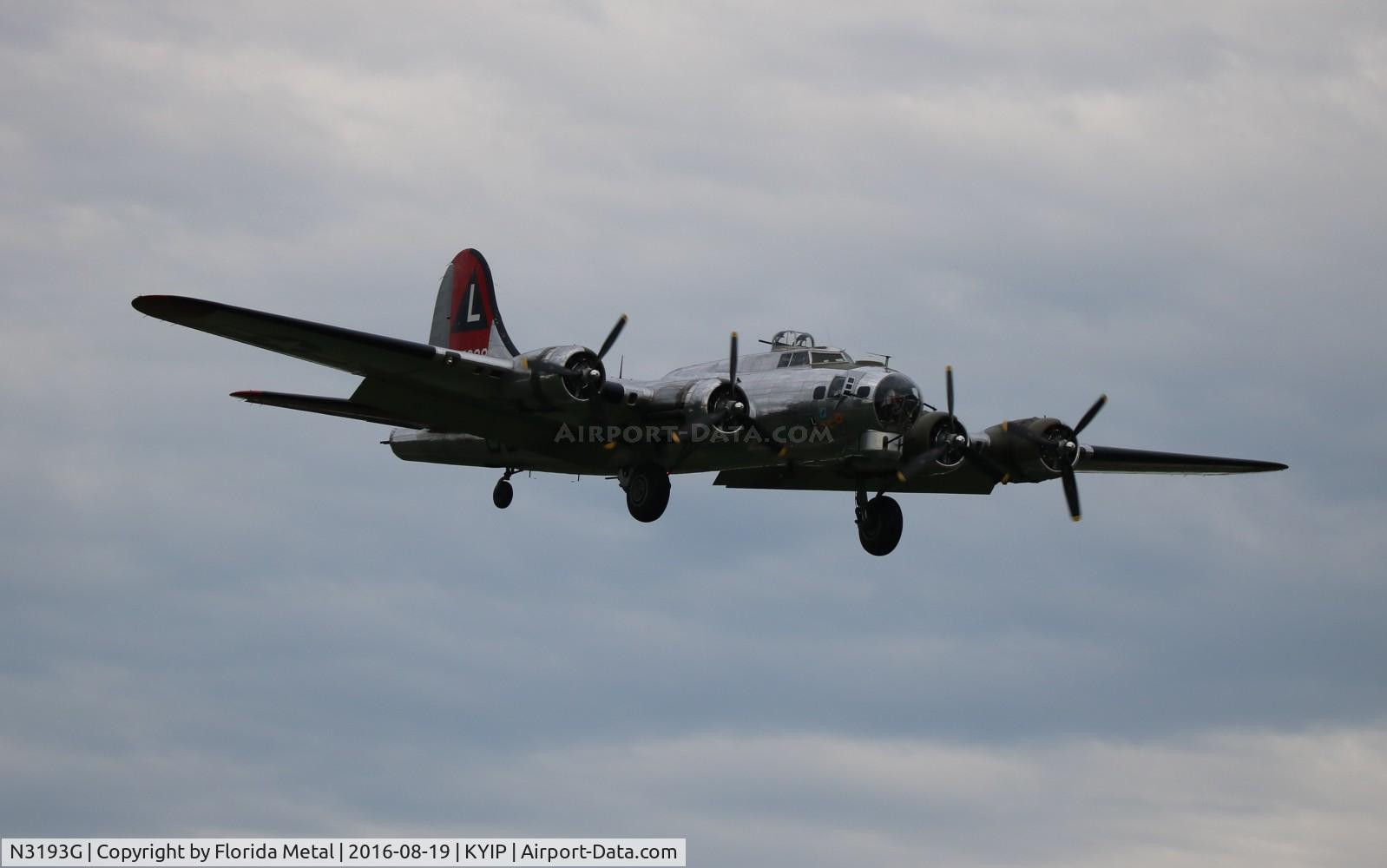 N3193G, 1944 Boeing B-17G Flying Fortress C/N 77255, Yankee Lady