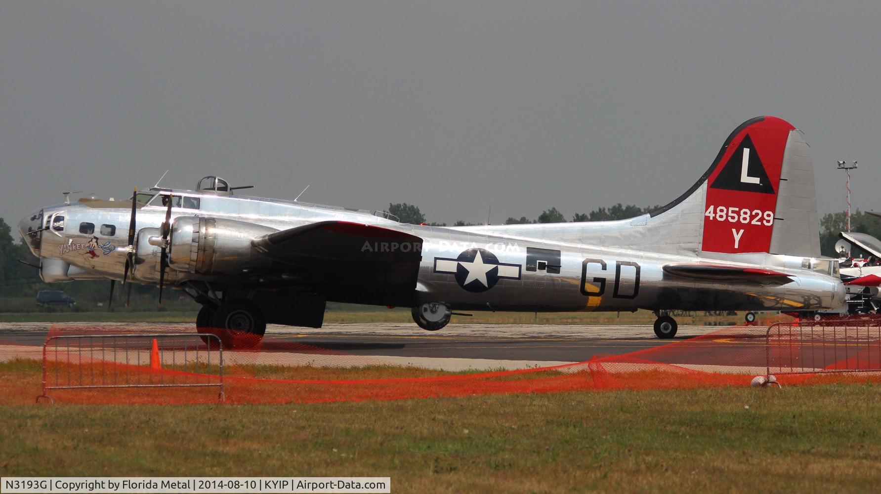 N3193G, 1944 Boeing B-17G Flying Fortress C/N 77255, Yankee Lady