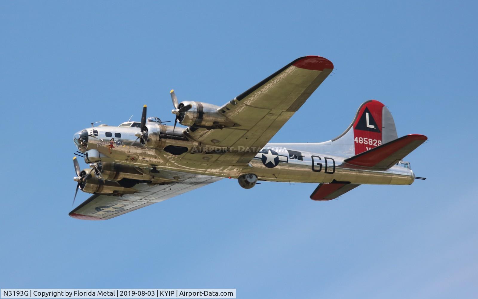N3193G, 1944 Boeing B-17G Flying Fortress C/N 77255, Yankee Lady