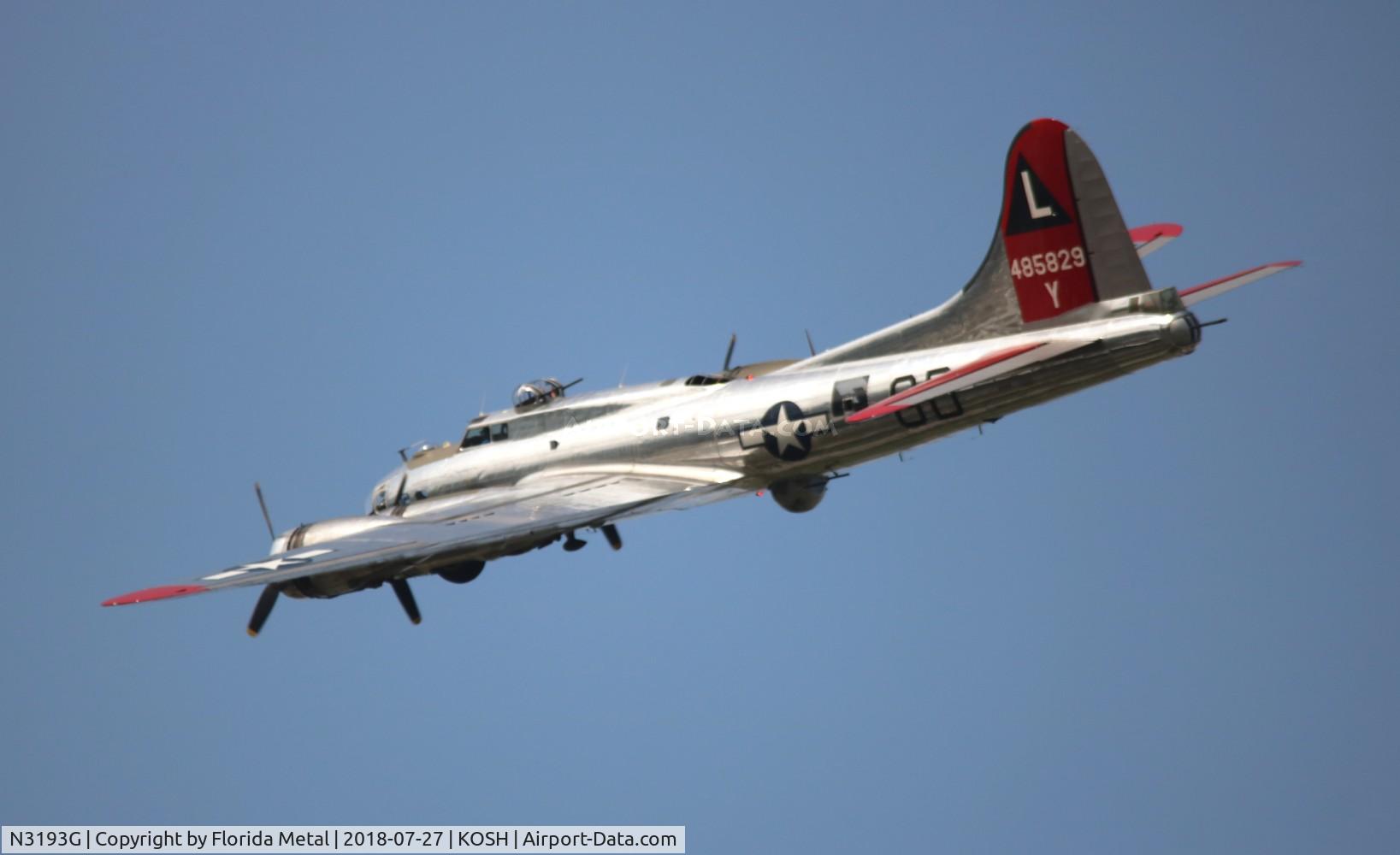 N3193G, 1944 Boeing B-17G Flying Fortress C/N 77255, Yankee Lady