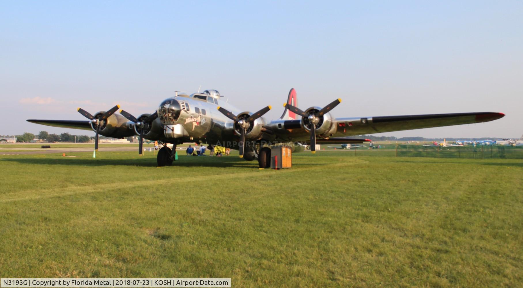 N3193G, 1944 Boeing B-17G Flying Fortress C/N 77255, Yankee Lady