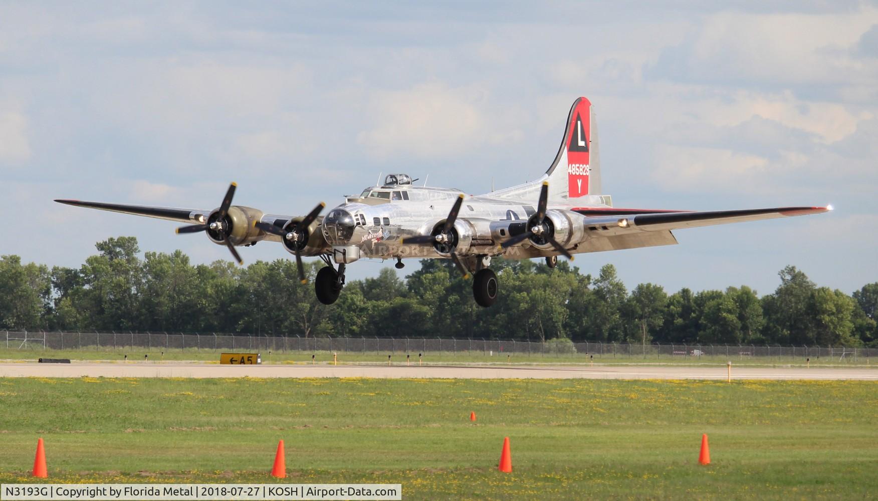 N3193G, 1944 Boeing B-17G Flying Fortress C/N 77255, Yankee Lady