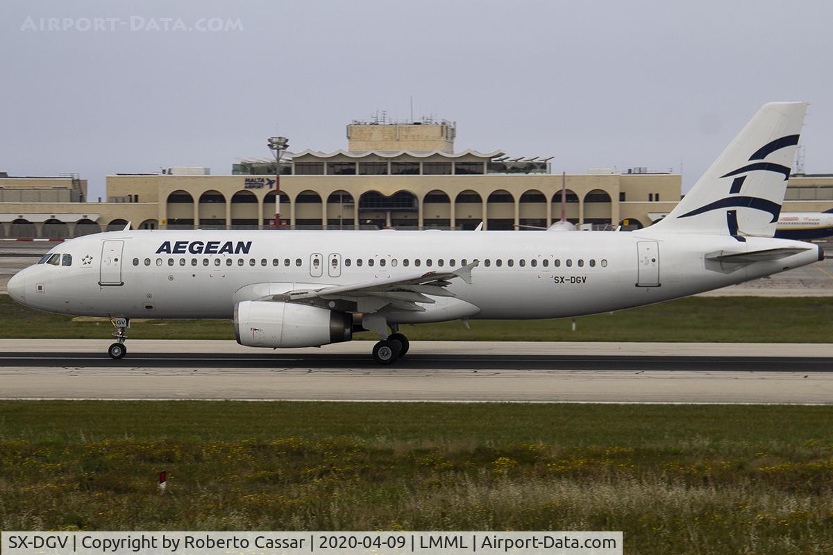SX-DGV, 2003 Airbus A320-232 C/N 1856, Runway 31