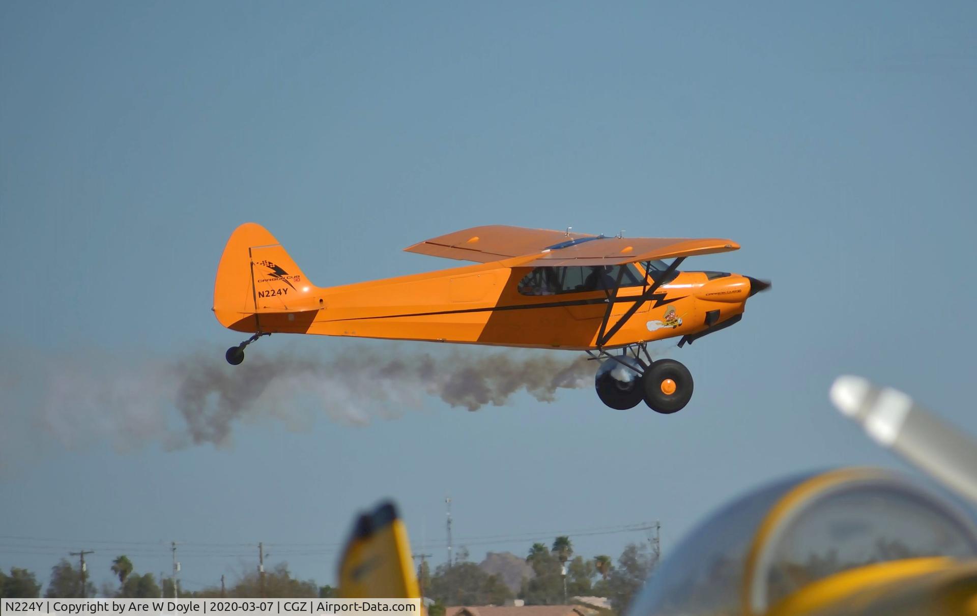 N224Y, Cub Crafters CCK-1865 Carbon Cub C/N CCK-1865-0047, Flying by!
