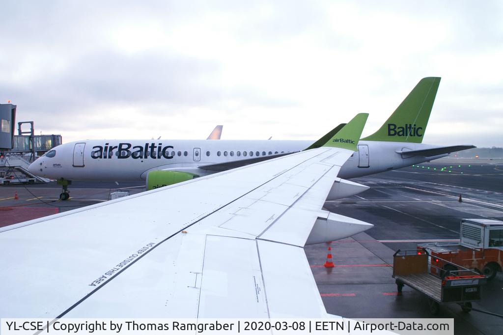 YL-CSE, 2017 Bombardier CSeries CS300 (BD-500-1A11) C/N 55007, Air Baltic Airbus A220-300