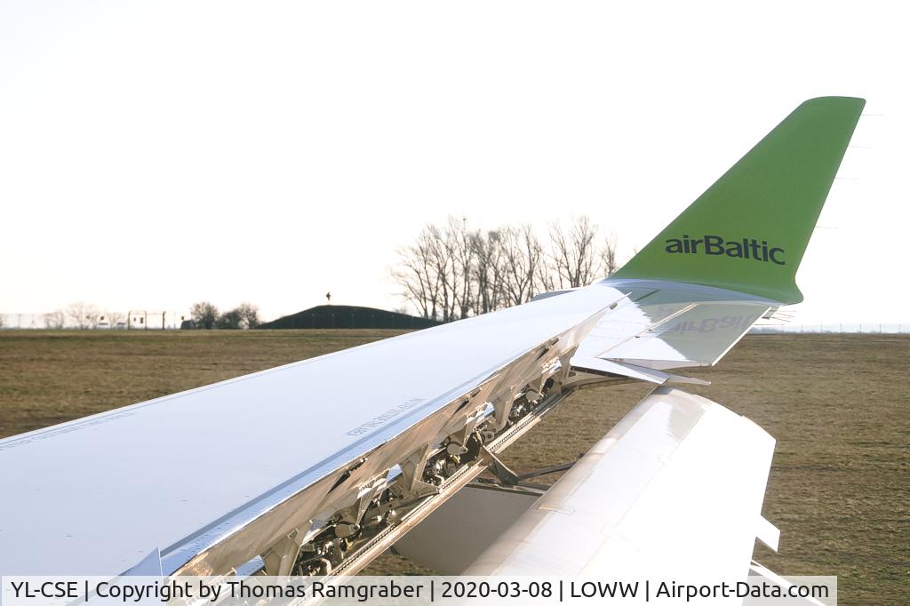 YL-CSE, 2017 Bombardier CSeries CS300 (BD-500-1A11) C/N 55007, Air Balic Airbus A220-300 