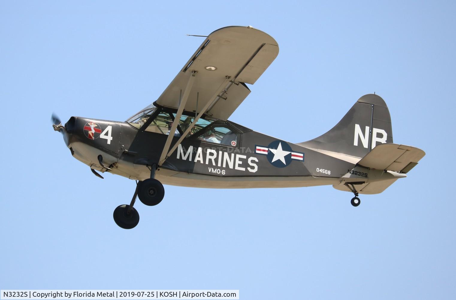 N3232S, 1945 Stinson L-5G Sentinel C/N 76-3597, Stinson L-5G