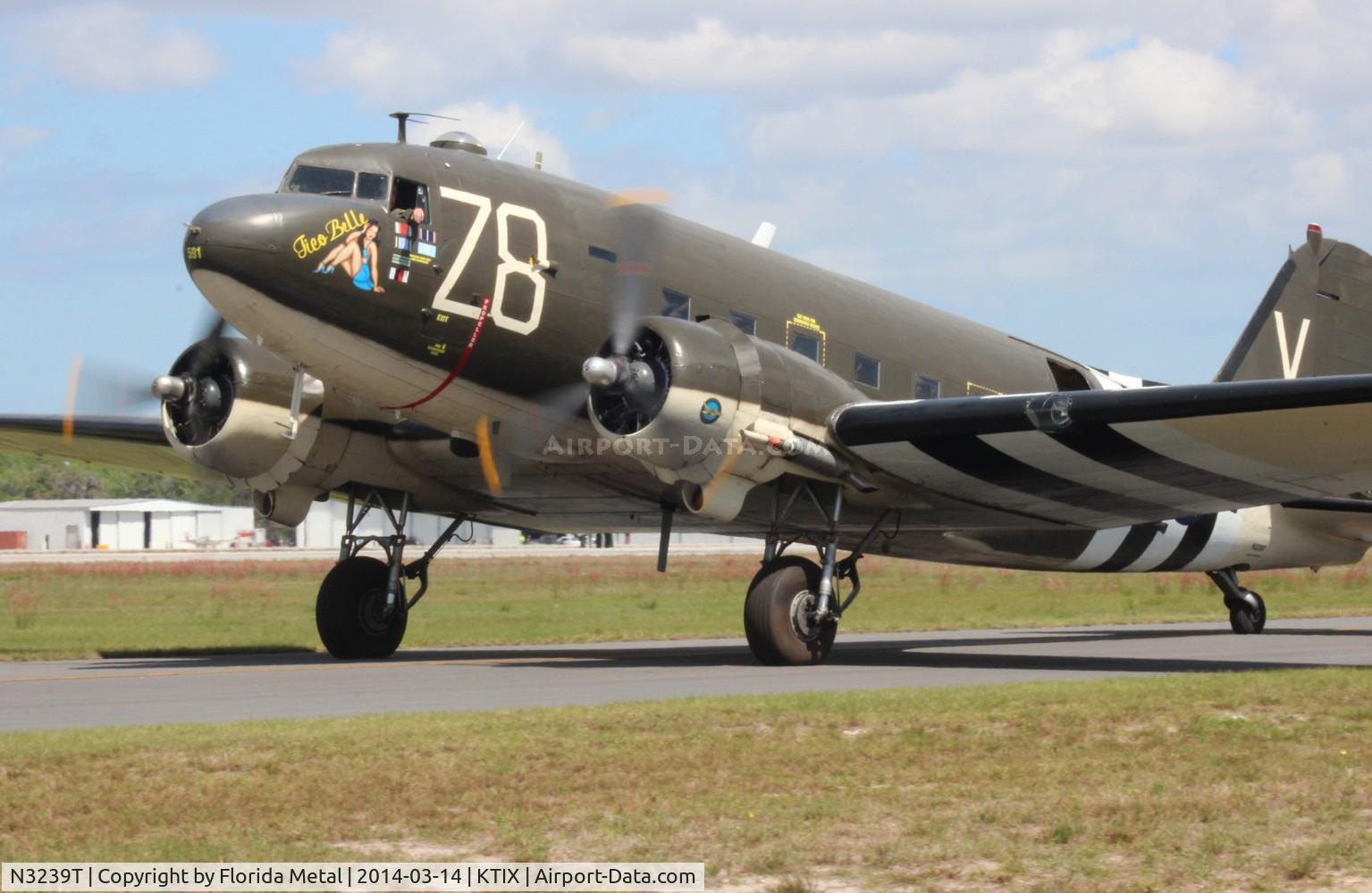 N3239T, 1943 Douglas DC3C-S1C3G (C-47A-65-DL) C/N 19054, Tico Belle