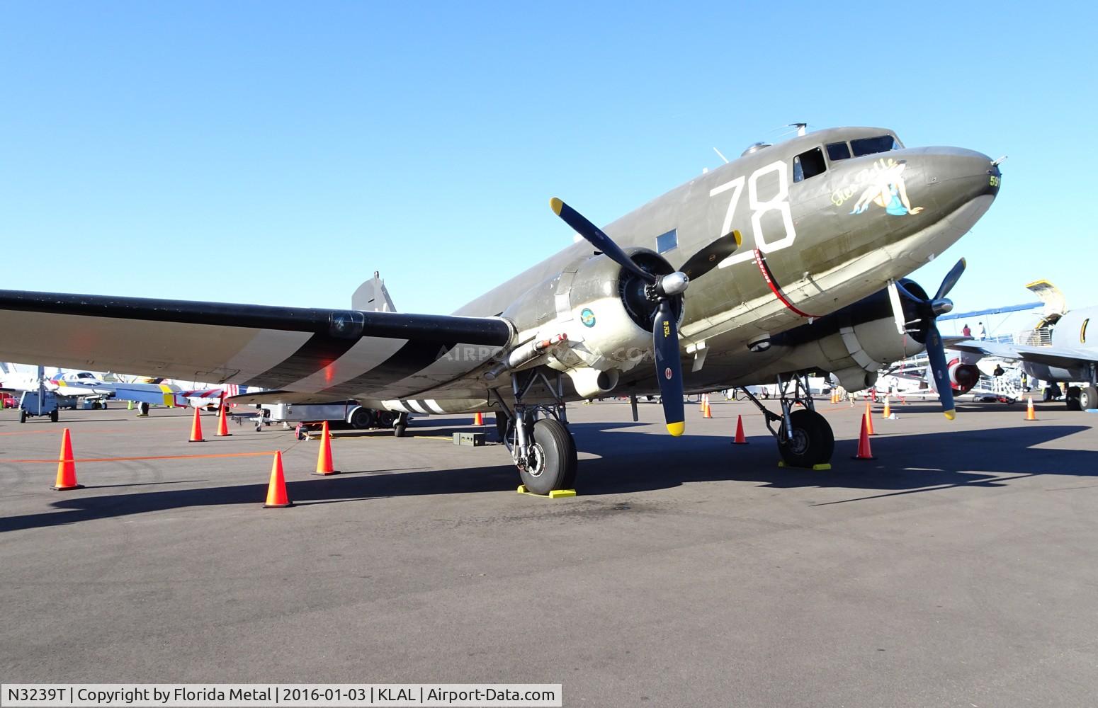 N3239T, 1943 Douglas DC3C-S1C3G (C-47A-65-DL) C/N 19054, Tico Belle