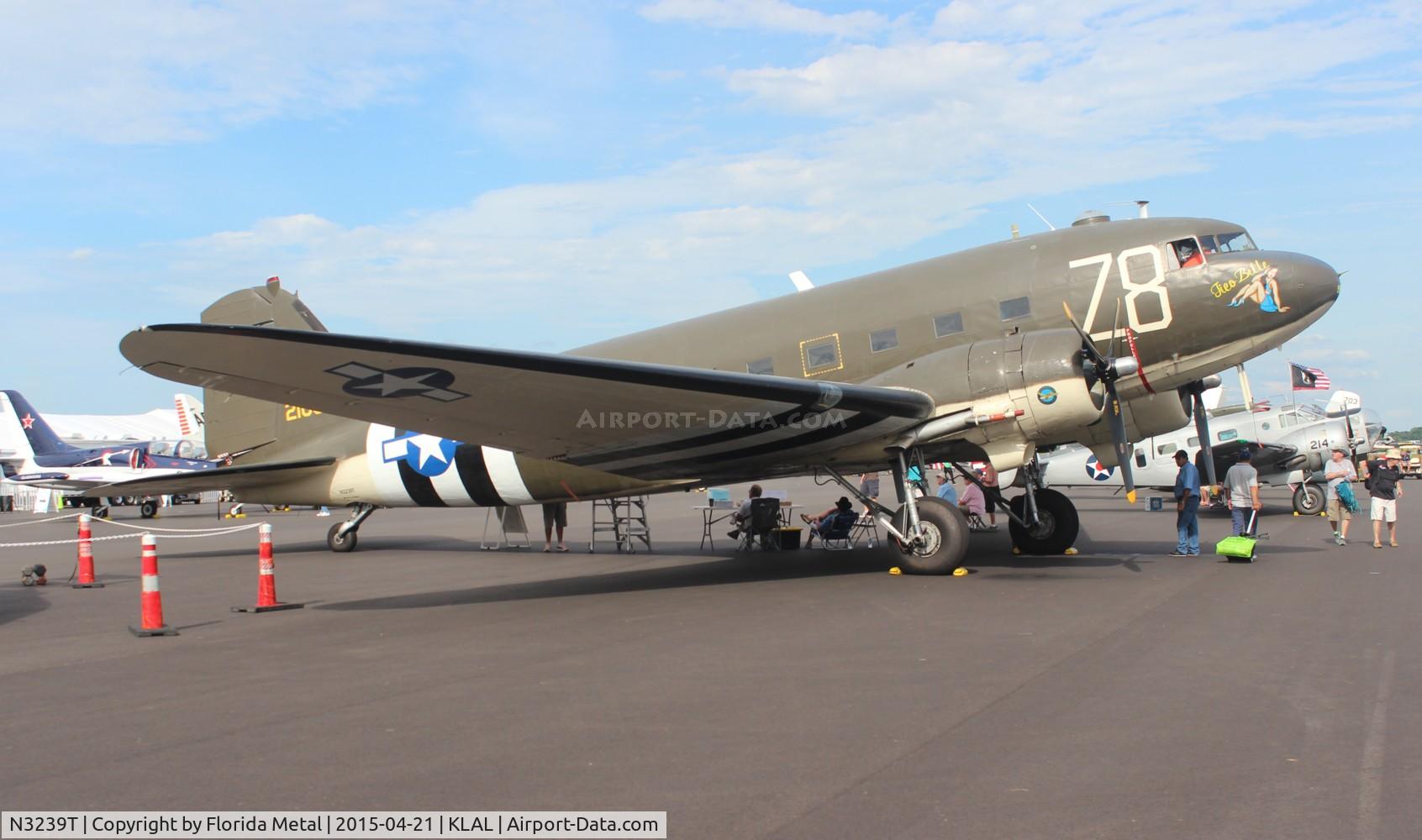 N3239T, 1943 Douglas DC3C-S1C3G (C-47A-65-DL) C/N 19054, Tico Belle